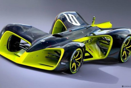 帥呆了！無(wú)人駕駛賽車Roborace正式發(fā)布DevBot 2.0原型車