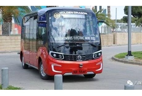 金旅星辰成為中國出口以色列首輛全自動無人駕駛客車！