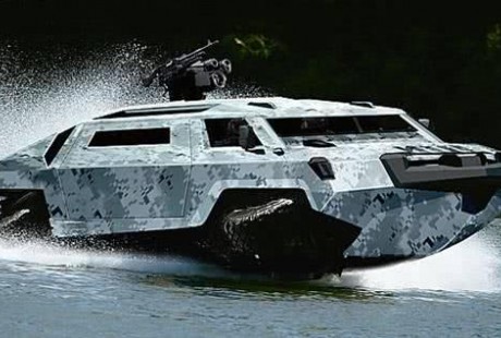 全球首款無(wú)人駕駛兩棲戰(zhàn)車完工，能否在未來(lái)霸占武器市場(chǎng)？