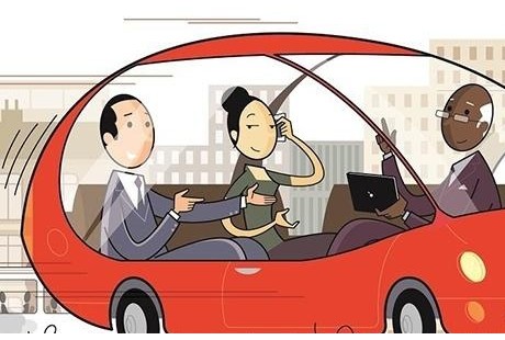 高速攔截?zé)o人駕駛！車主坐在后排拍視頻：該睡覺就睡覺