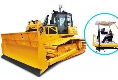 擁抱5G時代，山東衛(wèi)視深度報道無人駕駛推土機！