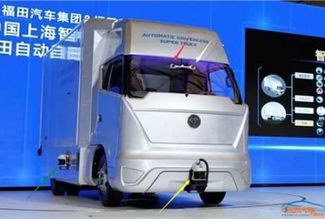12輪超級(jí)重型卡車無(wú)人駕駛順利通過(guò)開(kāi)放道路實(shí)測(cè)
