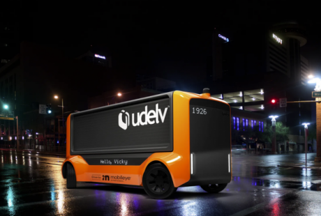 推出3.5萬輛無人駕駛配送車，英特爾子公司Mobileye與Udelv展開合作