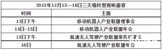 雙年會(huì)議程