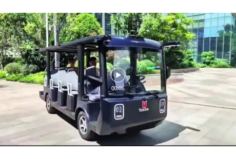 智慧出行進景區(qū)：無人駕駛觀光車開啟新“藍?！?？