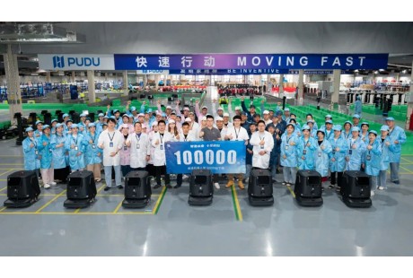 普渡機器人第10萬臺成功下線！；自動駕駛卡車企業(yè)Plus即將在美上市
